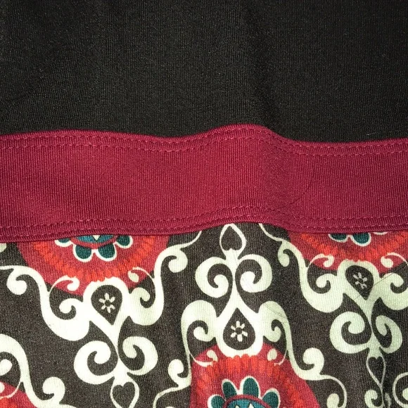 Prana Dark brown and floral Dress Medium - Picture 4 of 9